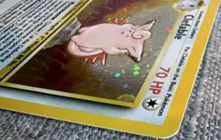 Pokemon TCG Clefable Holo Rare Card Base Set 2,5/130 LP - Image 5