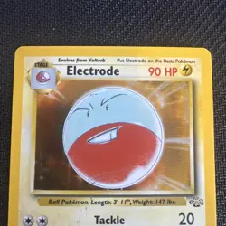 Pokemon TCG Electrode Jungle 2/64 Holo Unlimited Rare Card WOTC - Image 2