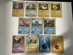 Pokemon TCG Assorted Card Selection Bundle Cards Job Lot X11 - Rare Pikachu - Image 1
