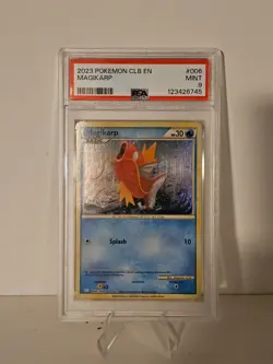 PSA 9 Magikarp 2023 Pokemon CLB Trading Card Classic #006/034 MINT - Image 1