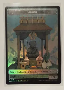 Shrine Foil Token 1835 Secret Lair SLD - 20 Ways to Win Commander - Image 1