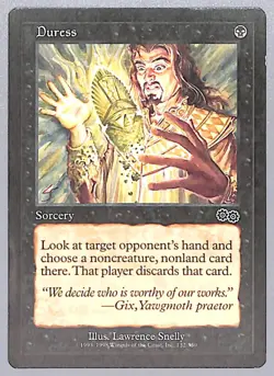 Duress - 132 - Urza's Saga (USG) MTG - Image 1