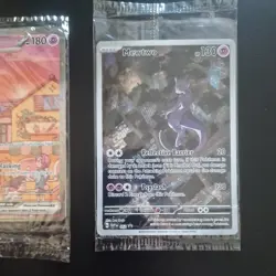 Pokemon TCG- 151 UPC Promo Set - Mew SVP052 - Mewtwo SVP053 - Metal Mew - Image 3