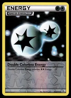 Pokemon - Double Colorless Energy Reverse Holo 113/ - Legendary Treasures - NM/M - Image 1