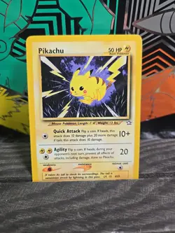 Pokemon TCG Pikachu Neo Genesis 70 Regular Unlimited Common - Image 1