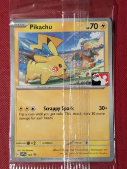 Pokemon TCG - Pikachu - SVP101 SEALED - Stamped League Promo - Image 1