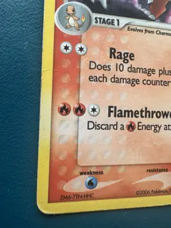 Charmeleon 29/100 Crystal Guardians Reverse Holo Stamped Pokemon TCG - Image 4