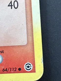 Pokemon TCG FireRed & LeafGreen Growlithe 64/112 Reverse Holo Light Play - Image 2