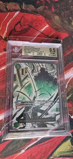 Demon Aura Nine Sword Style Asura Blades Drawn Dead Man's Game Alt Art BGS 9.5 - Image 1