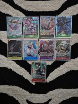 9x One Piece TCG OP-14 SR Set | Luffy Perona Doflamingo Law Vivi Moria NM ENG - Image 1