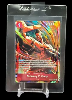 Monkey.D.Garp OP13-016 (R) One Piece Card Carrying On His Will English Alt Art - Image 1