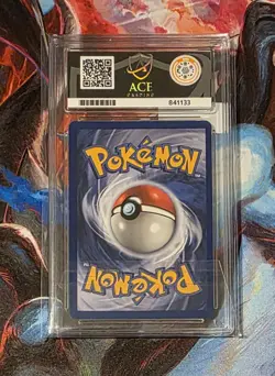 Ace 9 Moltres Holo 12/62 1st Edition Fossil Rare Graded Pokemon Card - Image 4