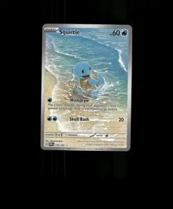 FAN-ART READ DESCRIPTION BELOW HOLO SQUIRTLE Card SQUIRTLE Pokemon Card p2 - Image 1