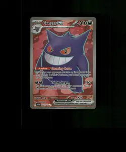 FAN-ART READ DESCRIPTION BELOW HOLO Gengar Card Gengar Pokemon Card p2 - Image 1