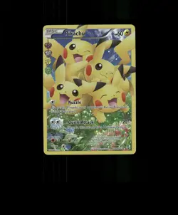 FAN-ART READ DESCRIPTION BELOWH OLO PIKACHU Card PIKACHU Pokemon Card p2 - Image 1