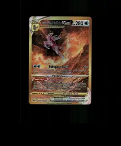 FAN-ART READ DESCRIPTION BELOW HOLO Palkia Card Palkia Pokemon Card p3 - Image 1