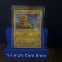 Pikachu 28/73 Holo Shining Legends 2017 Pokemon Card TCG - Image 1