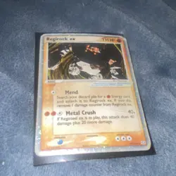 Pokemon Regirock ex 99/106 EX Emerald Holo Rare EX Rock 110 HP 2005 Card - Image 1