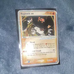 Pokemon Regirock ex 99/106 EX Emerald Holo Rare EX Rock 110 HP 2005 Card - Image 2