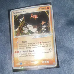 Pokemon Regirock ex 99/106 EX Emerald Holo Rare EX Rock 110 HP 2005 Card - Image 3