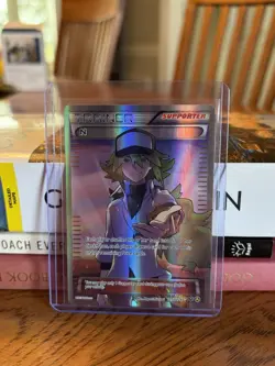 Pokemon N Trainer Supporter Full Art Holo Card 105/124 English NM - Image 1