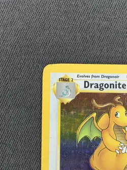 Pokemon TCG Dragonite 4/62 Fossil Rare Holo Card WOTC 1999 - Image 5