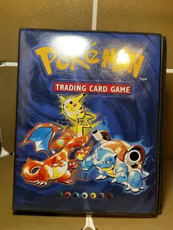 POKEMON 1999 Wizards of the Coast Trading Card Game Collector's Album/Binder - Image 1
