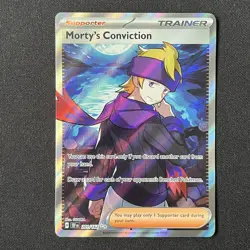 Morty's Conviction 201/162 Temporal Forces Pokemon Card - Image 2