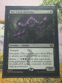 Rot-Curse Rakshasa #87 Tarkir: Dragonstorm - Image 5