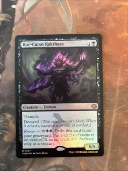 Rot-Curse Rakshasa - Foil - TDM - MTG - EN - NM - 0087 - Image 1