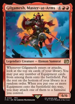 Gilgamesh, Master-at-Arms - Final Fantasy - NM MTG - Image 1