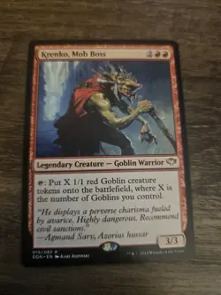 Krenko, Mob Boss Duel Decks: Speed vs. Cunning Regular - Image 1
