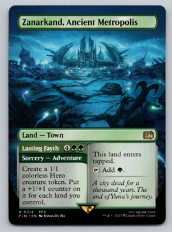 Zanarkand, Ancient Metropolis Borderless - Final Fantasy - MTG - Image 1