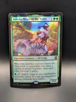 MTG - Selvala, Heart of the Wilds - RIPPLE FOIL - Legendary Creature - M3C #246 - Image 1