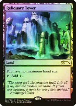 FOIL Reliquary Tower Bring-a-Friend Promos Mtg Magic English - Image 1