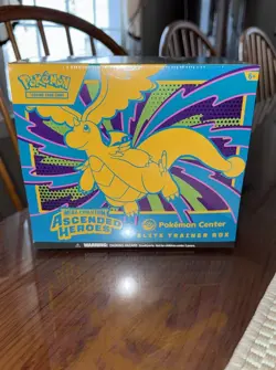 Pokemon Center Ascended Heros Elite Trainer Box ETB Factory Sealed New - Image 1