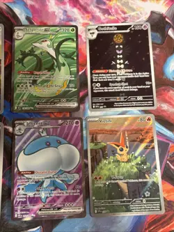 Pokemon Black Bolt & White Flare Illustration Rare Lot Of 8 Trubbish Durant - Image 4