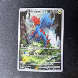 Pokemon TCG Druddigon 151/086 Illustration Rare White Flare EN - Image 1