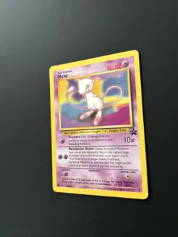 1999 Pokemon Mew Black Star Promo #8 WOTC - Image 3