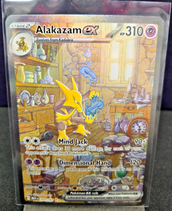 Pokemon | Alakazam ex #201 - SPECIAL ILLUSTRATION RARE! - S&V: 151 (NM) - Image 1