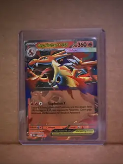 Pokemon TCG Mega Charizard Y Ex 030 Black Star Promo Ascended Heroes NM - Image 1