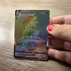 Alcremie VMAX 073/072 (NM) - Shining Fates - Rainbow Secret Rare Pokemon TCG - Image 1