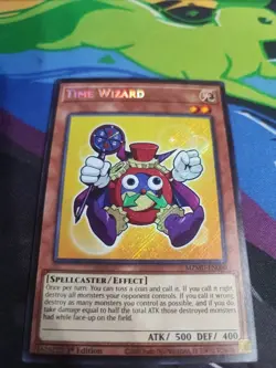 x1 Time Wizard - MZMU-EN060 - Secret Rare - 1st Edition Yu-Gi-Oh! M/NM - Image 1