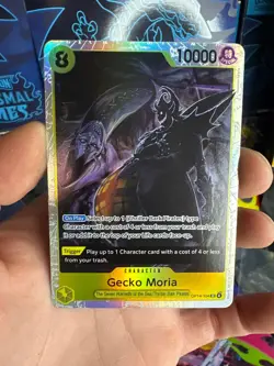 Gecko Moria - OP14-104 The Azure Sea's Seven Foil One Piece TCG - Image 3