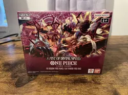 OP11 Booster Box A Fist Of Divine Speed One Piece TCG Sealed English - Image 1