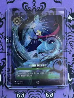 Disney Lorcana - Freeze the Vine - Winterspell - Enchanted 231/204 - Image 1