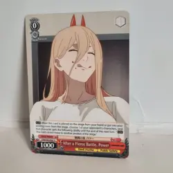 Power, After A Fierce Battle Weiss Schwarz Chainsaw Man CSM/S96-E062 U - Image 2