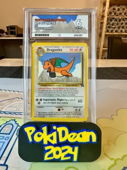 Dragonite Black Star Promo #5 Movie Promo 1999 ACE 6 EX-MT Pokemon Card - Image 1