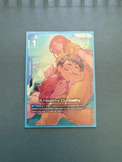 [ENGLISH] Gundam TCG Card Game A Healthy Curiosity - GD03 - 101 R+ Alt Art Foil - Image 1