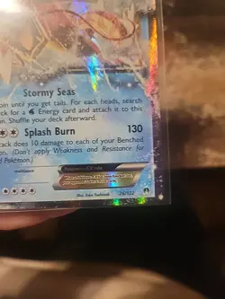Pokemon TCG Gyarados EX 26/122 Breakpoint Card - Image 3
